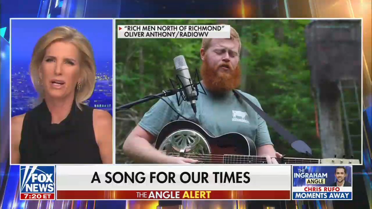 Ingraham and Oliver Anthony