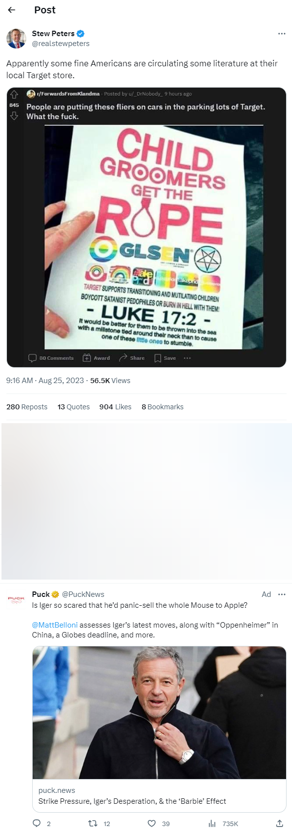 Stew Peters Puck News