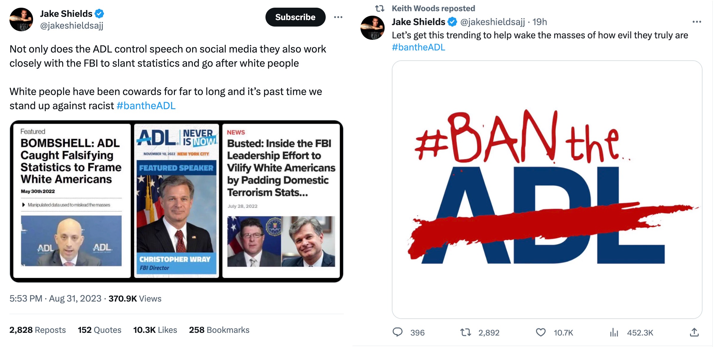 Jake Shields adl hashtag