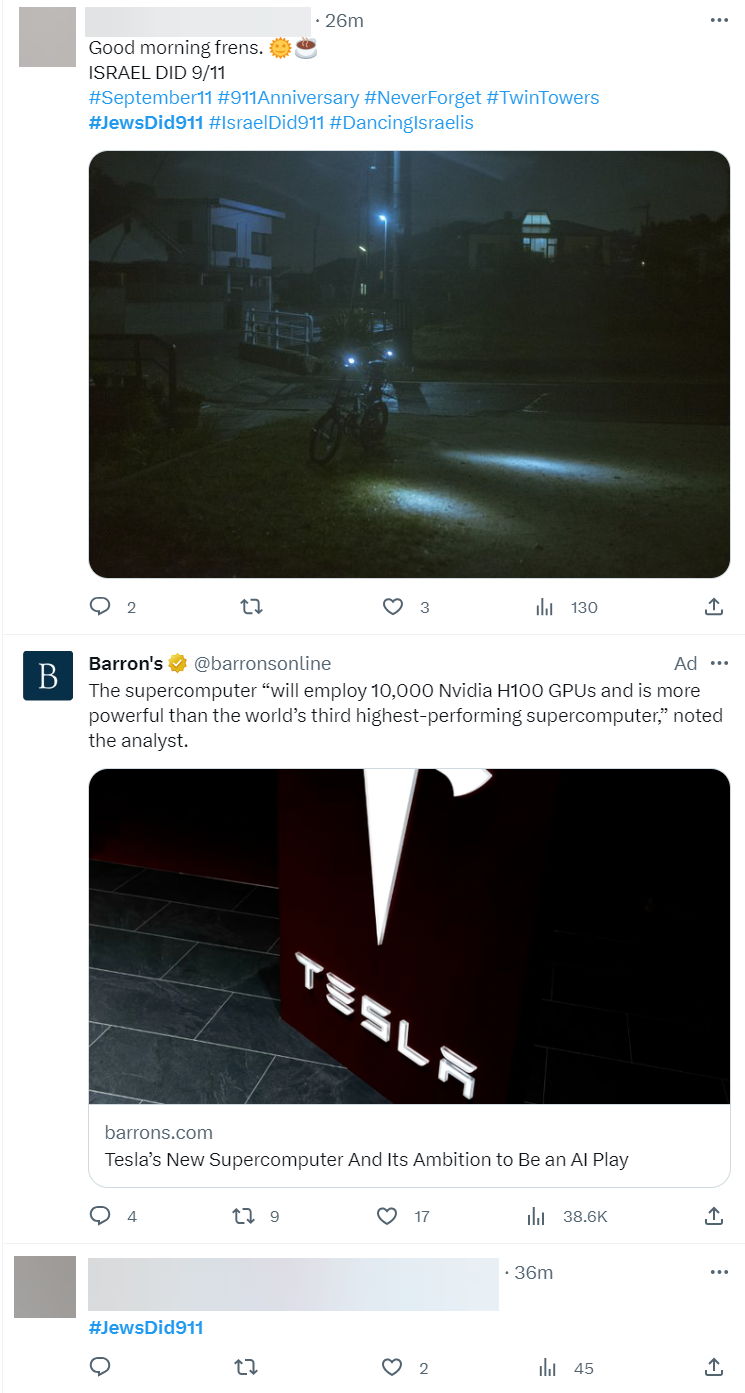 9/11 antisemitism: Barrons