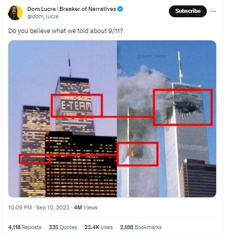 don lucre 9.11 post on x