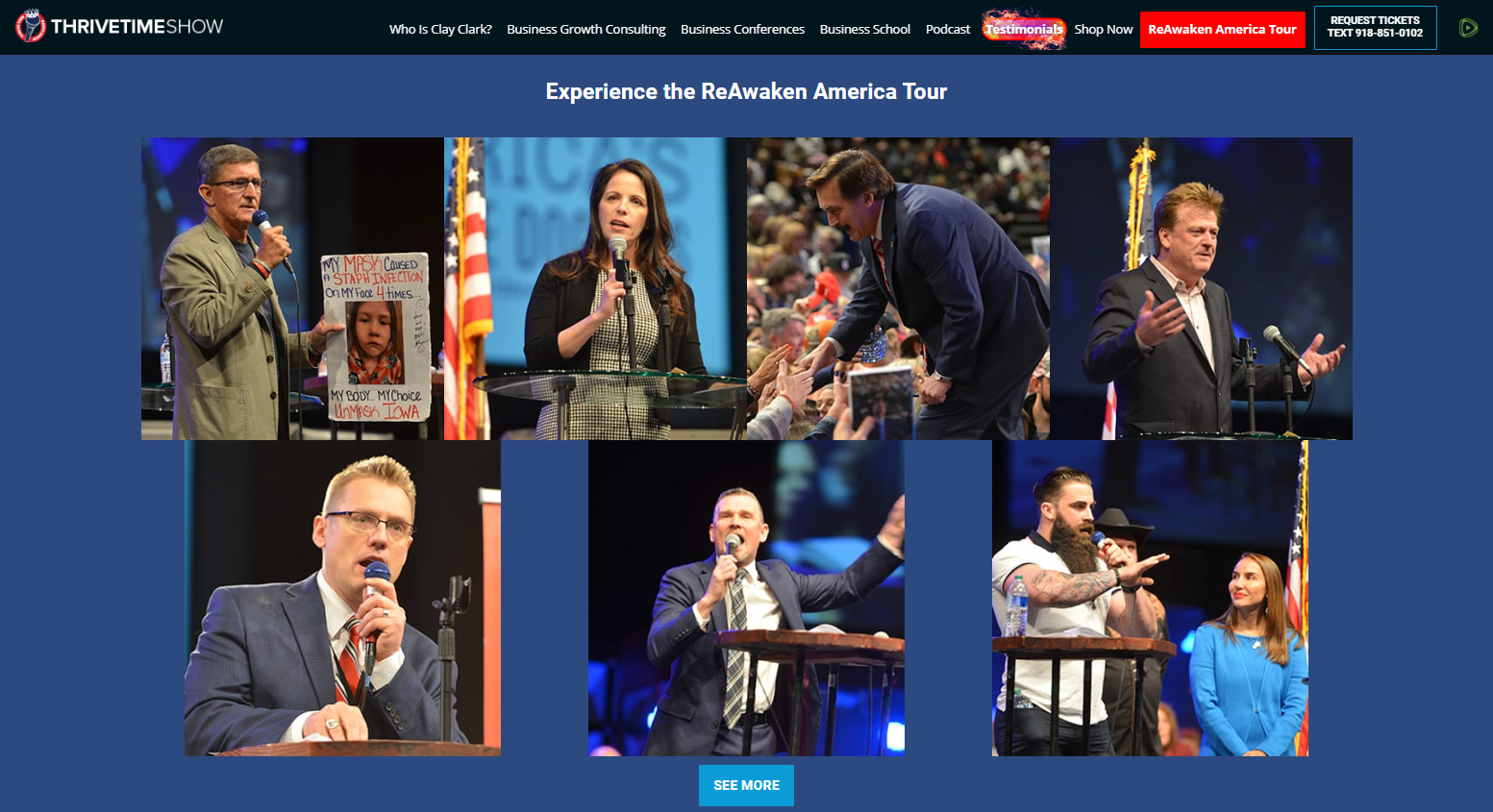 Ian Smith on the ReAwaken website