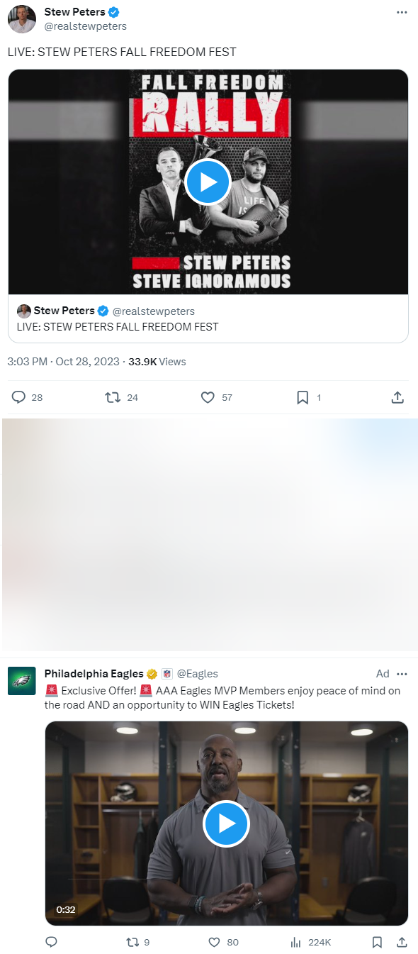 Stew Peters Philadelphia Eagles