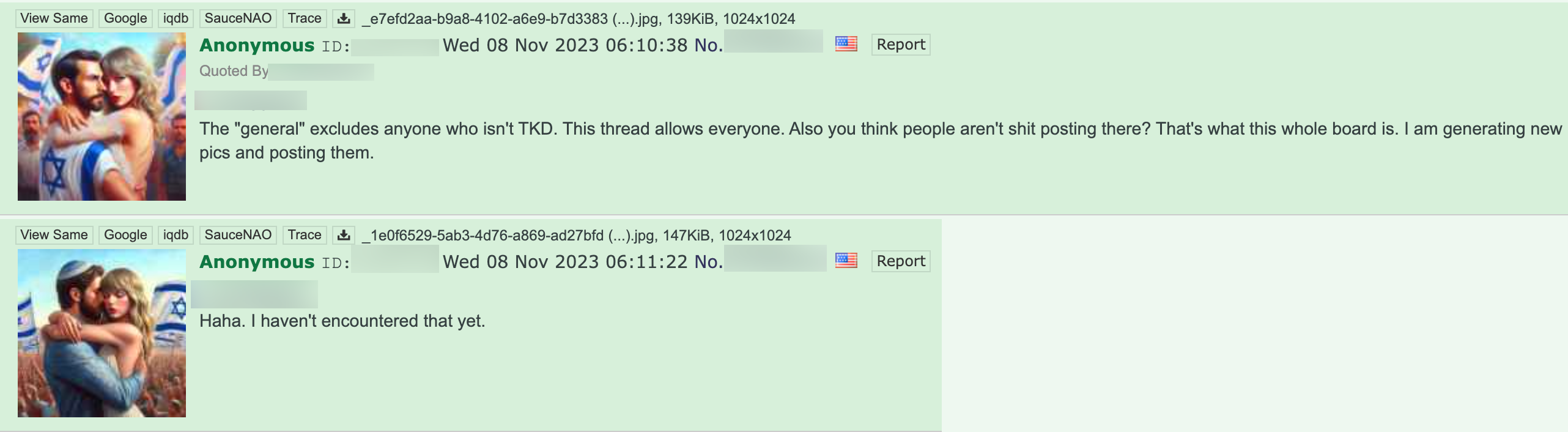 4chan AI images Taylor Swift2