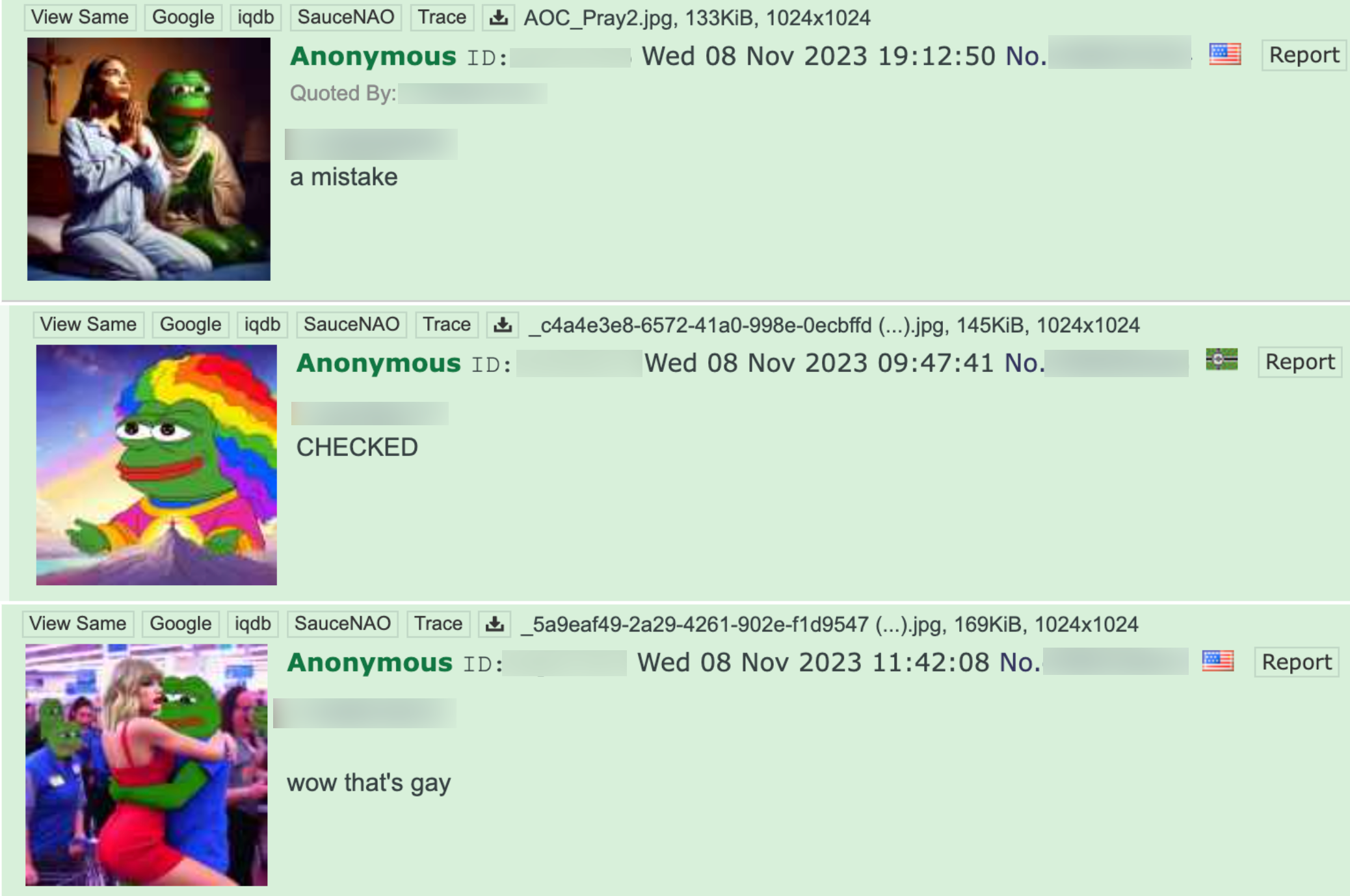 4chan AI images Pepe