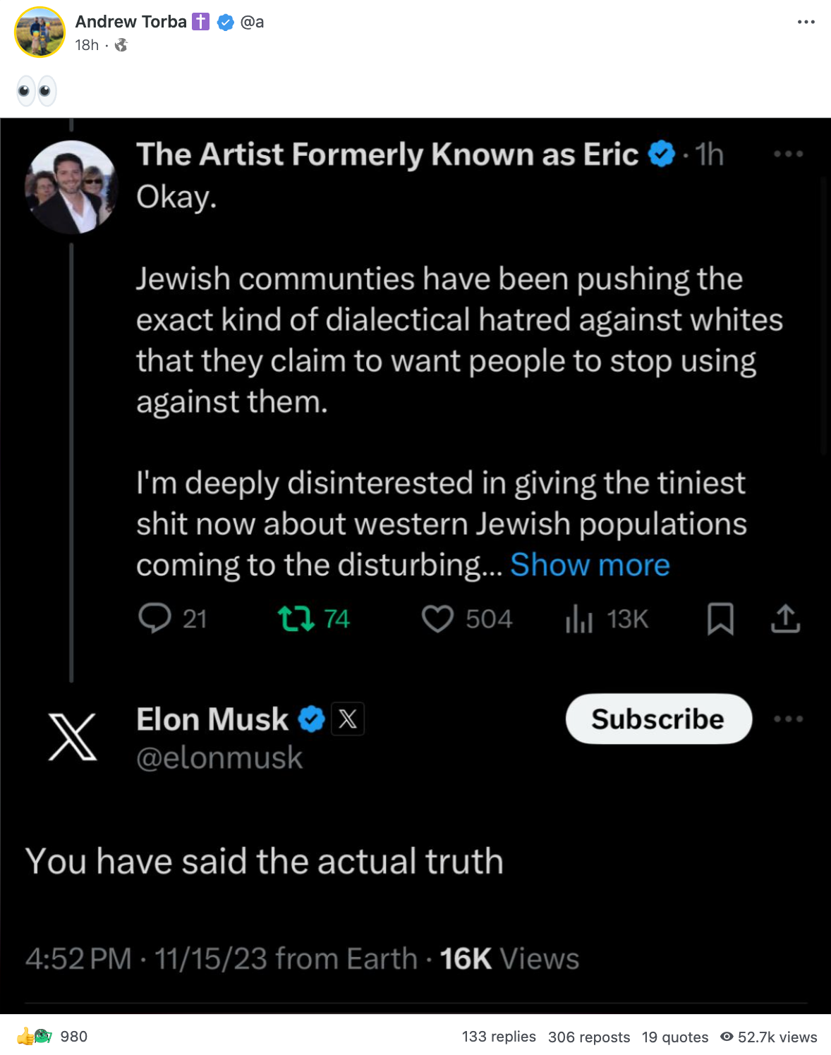 Torba Musk response1
