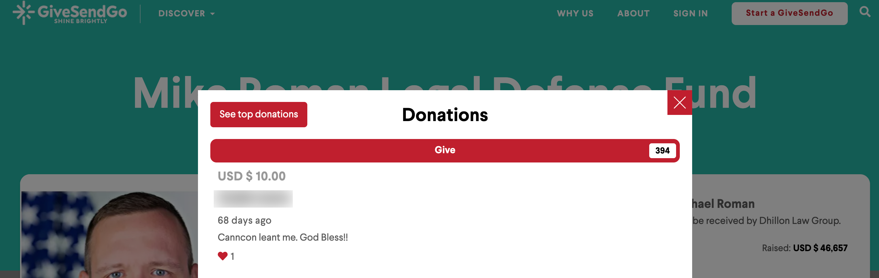 Roman Badlands donation6
