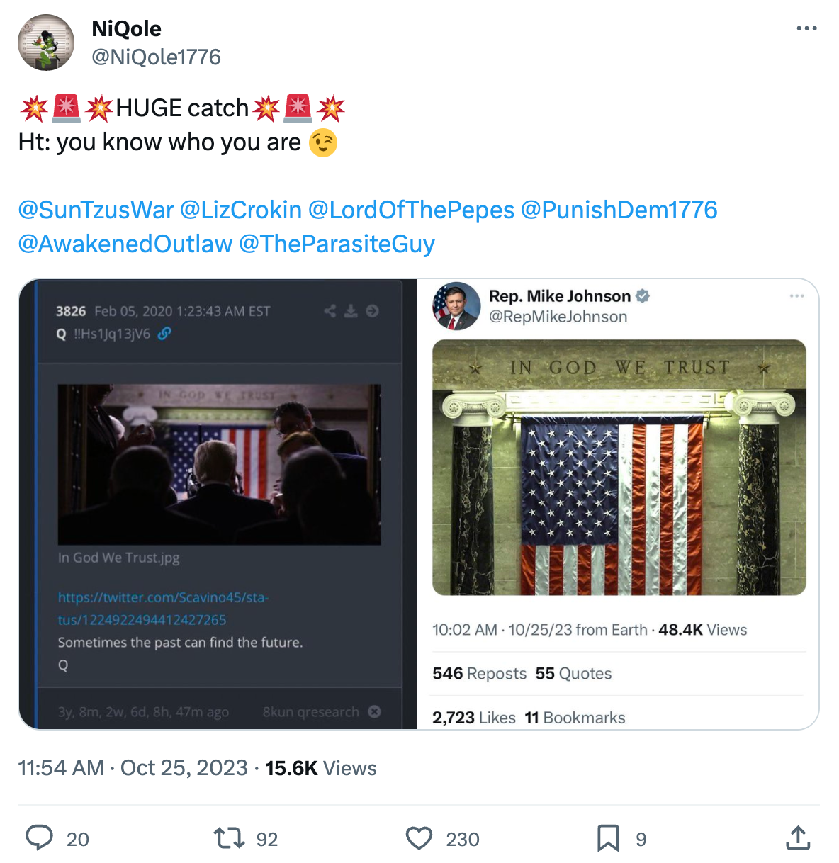 @NiQole1776 QAnon support1