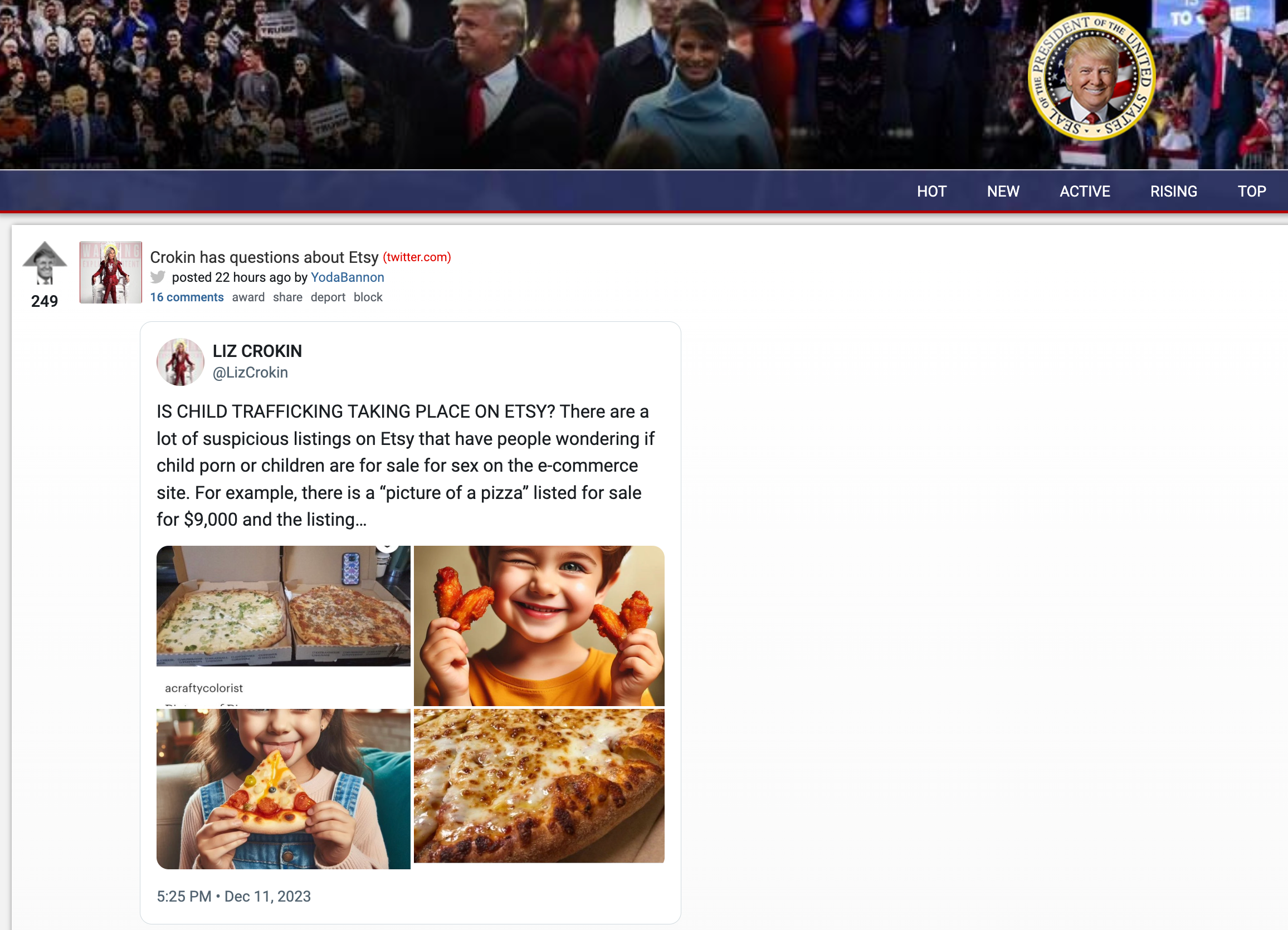 Etsy TheDonald