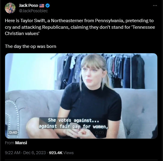 Jack Poso Taylor Swift 1