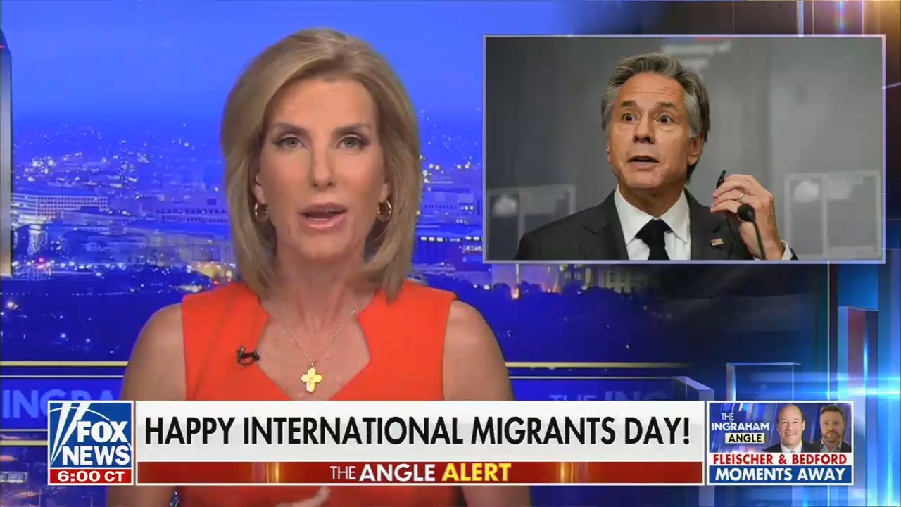 Fox News' Laura Ingraham: The Biden administration is "in the ...