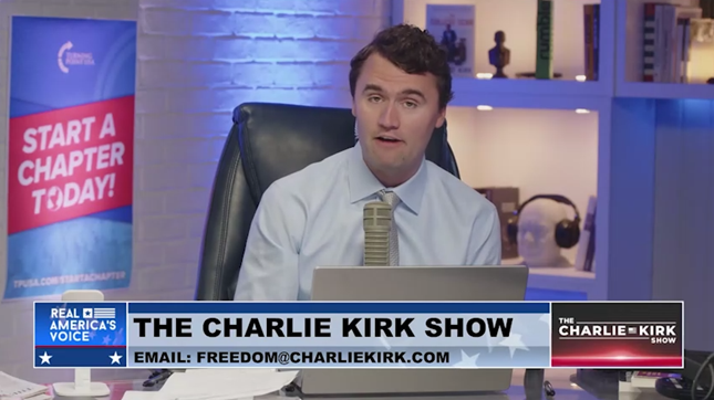 Charlie Kirk: "We've allowed our beautiful cities to just be captured