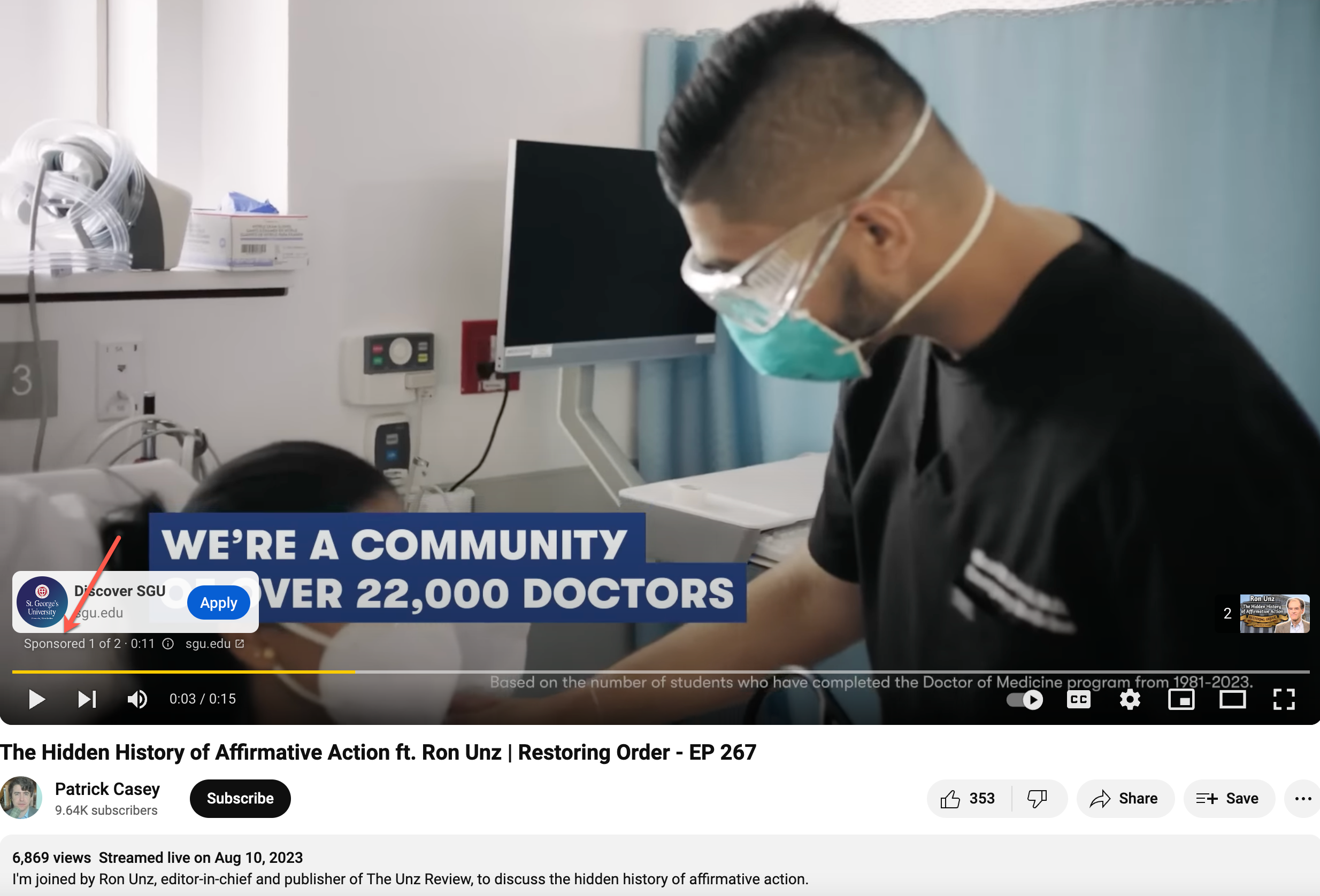 Patrick Casey YouTube video3
