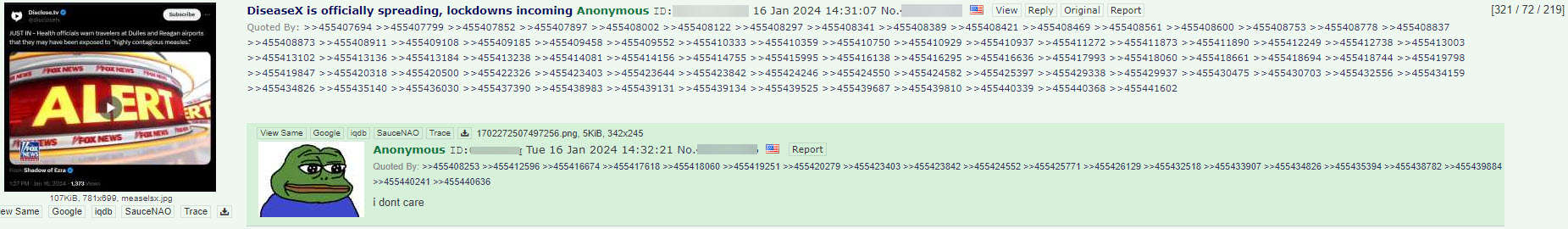 4chan disease x post