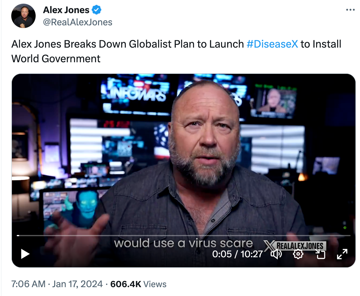 Alex Jone X disease