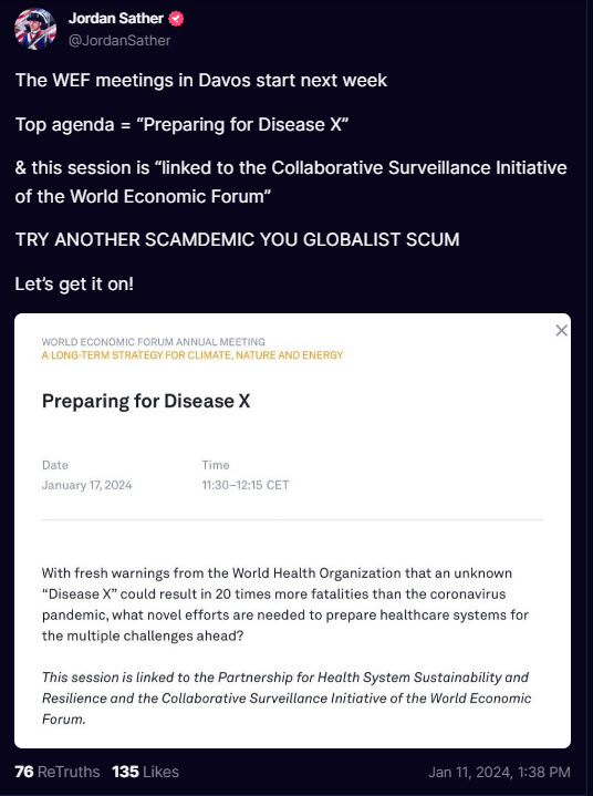 Sather Truth Social X