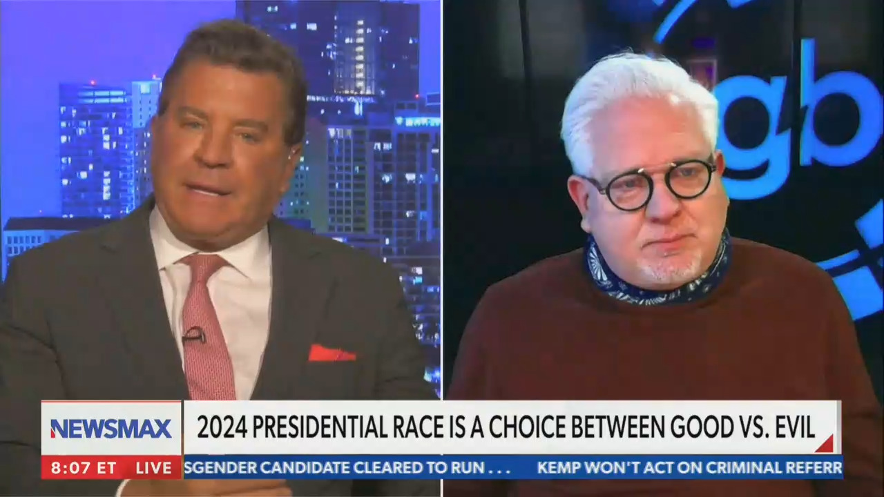 Newsmax's Eric Bolling says if Donald Trump "is behind bars, he will be(01)