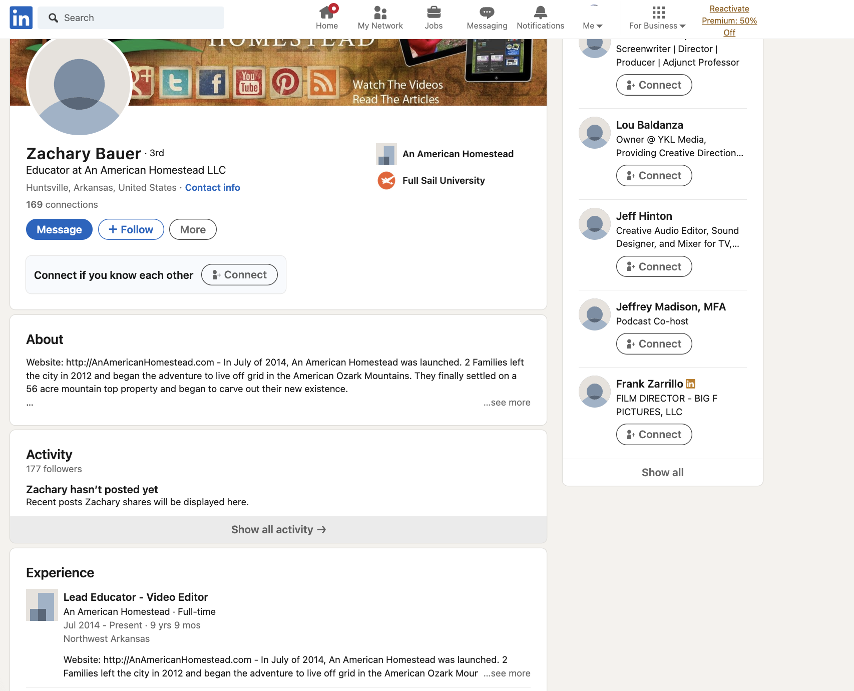 Bauer LinkedIn