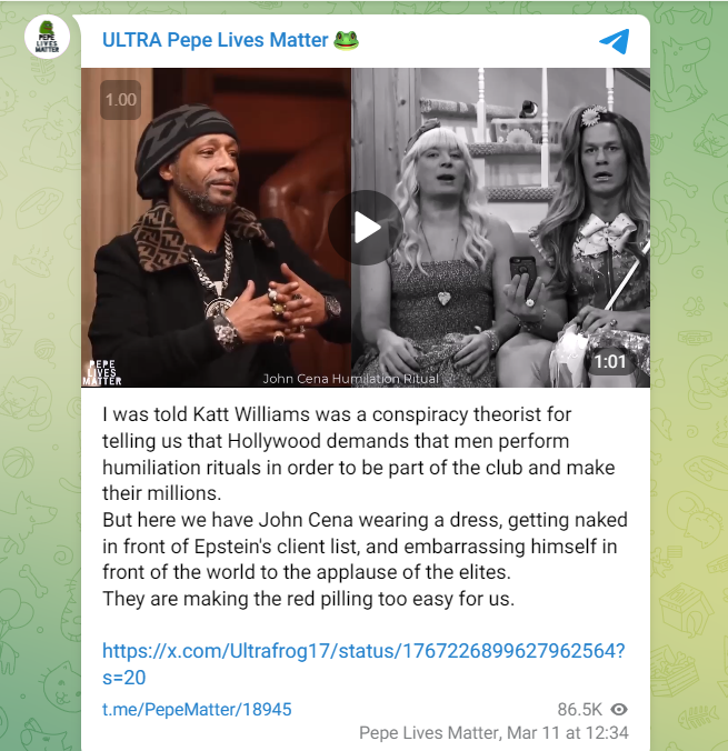 pepe lives matter john cena