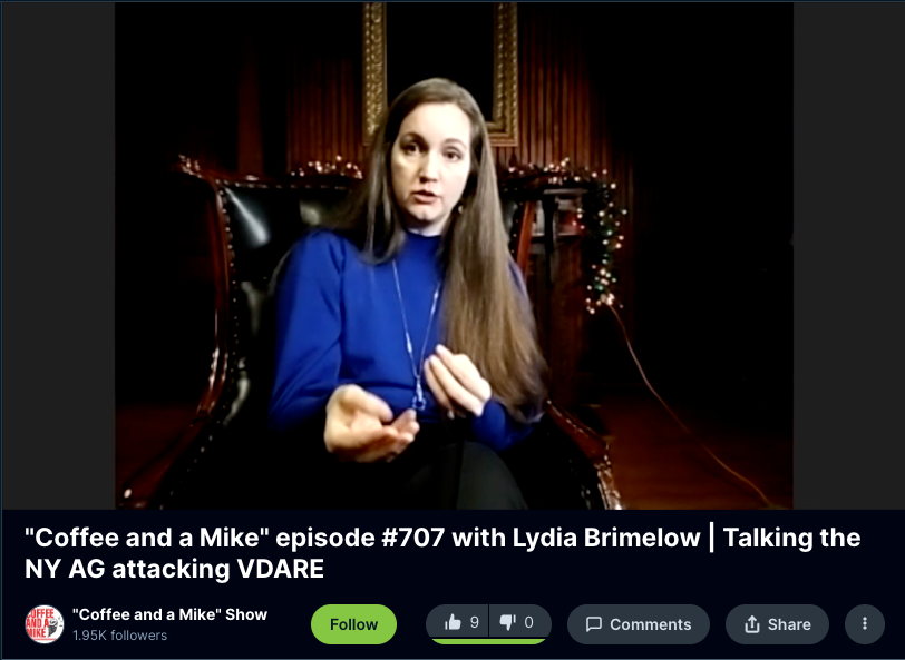 president of hate group VDARE appears on fringe podcast