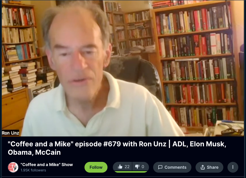 Holocaust denier talks ADL on fringe podcast
