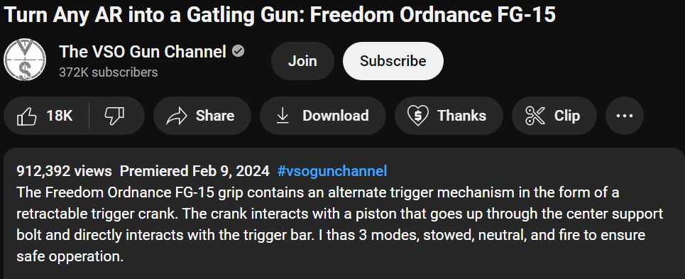 YouTube screenshot showing autosear insertion 