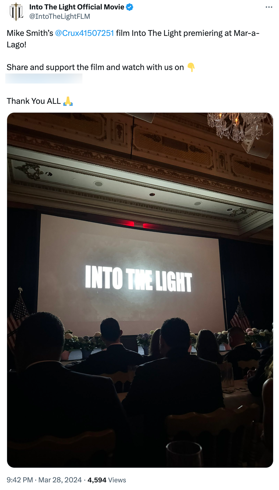 Into the Light Mar-a-Lago