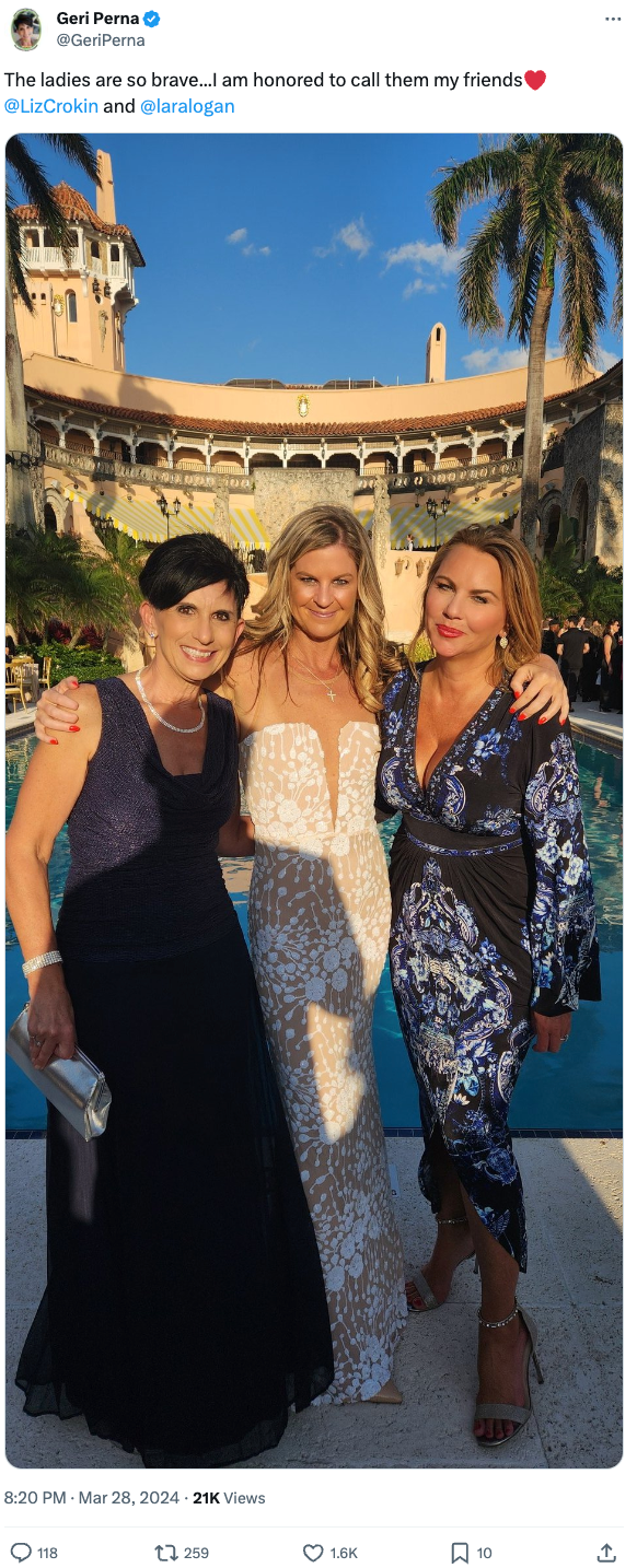 Lara Logan Mar-a-Lago