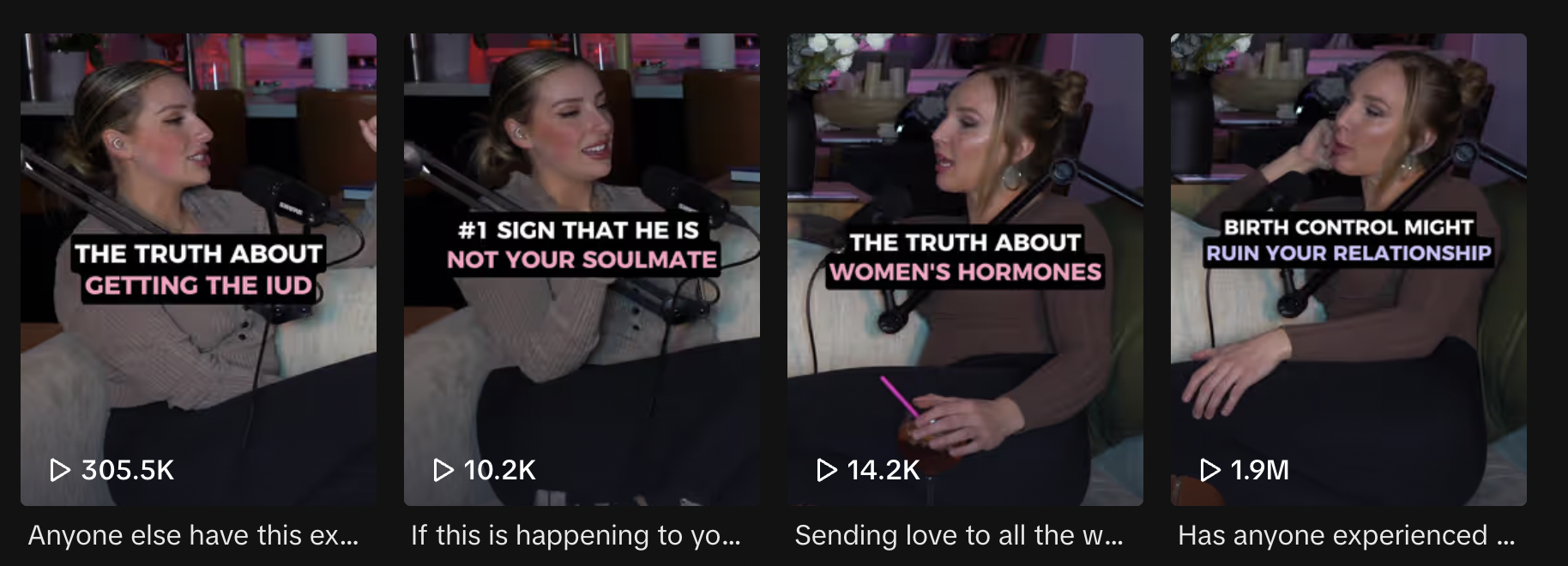 Bad therapy podcast views tiktok