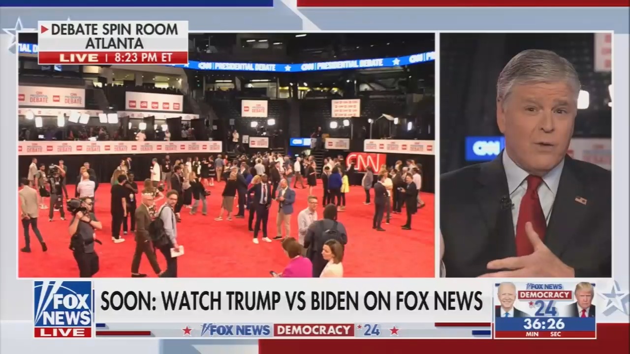 Sean Hannity says if Joe Biden is energetic and aware for presidential ...