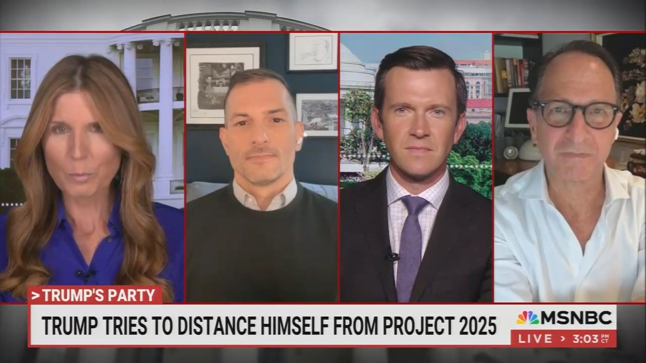 On MSNBC's Deadline: White House, Angelo Caruse discusses how Project ...