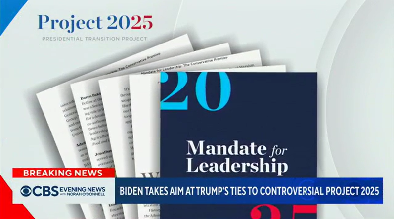 CBS Evening News highlights the connections between Donald Trump and