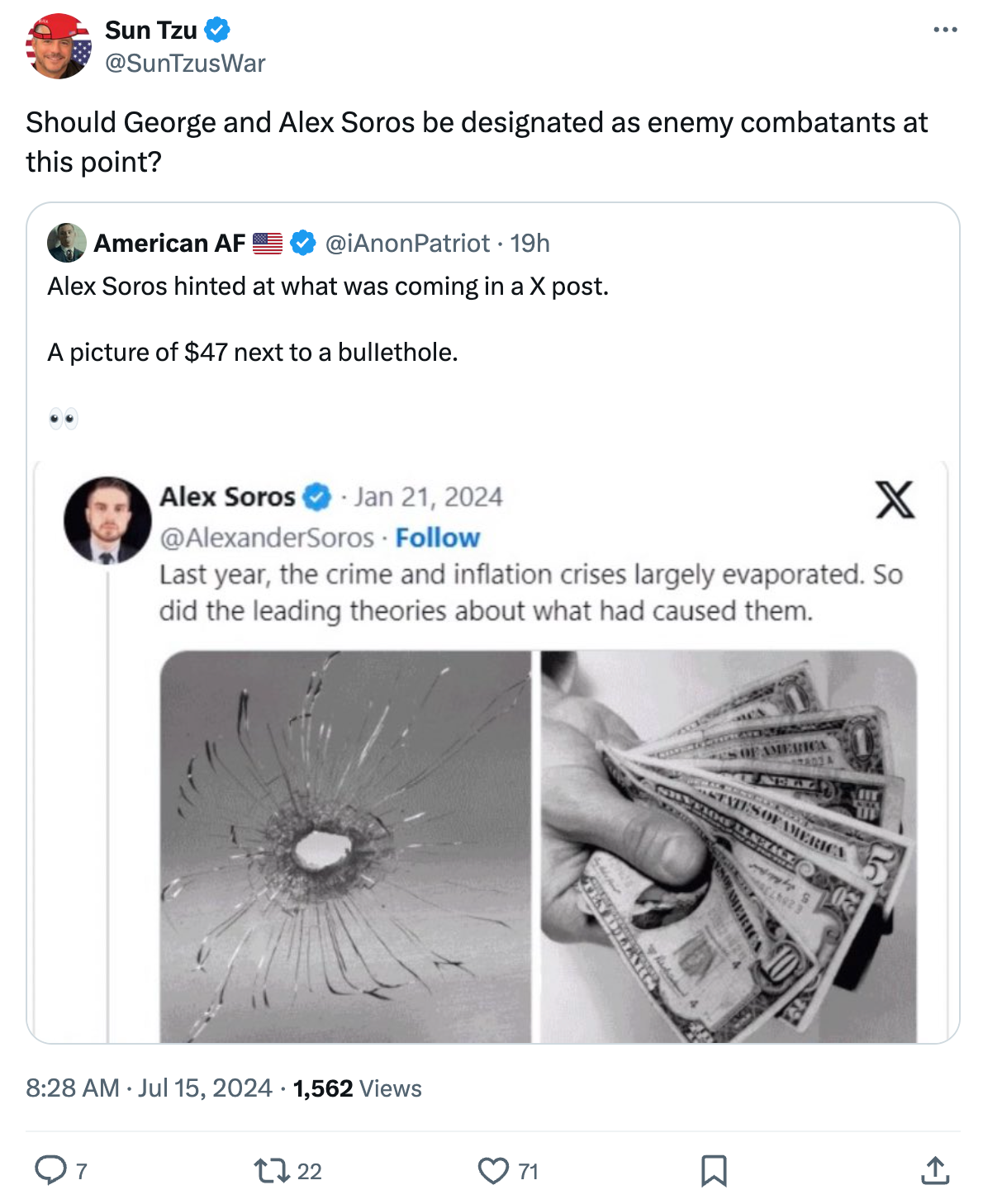 Ben Moore Alex Soros Trump