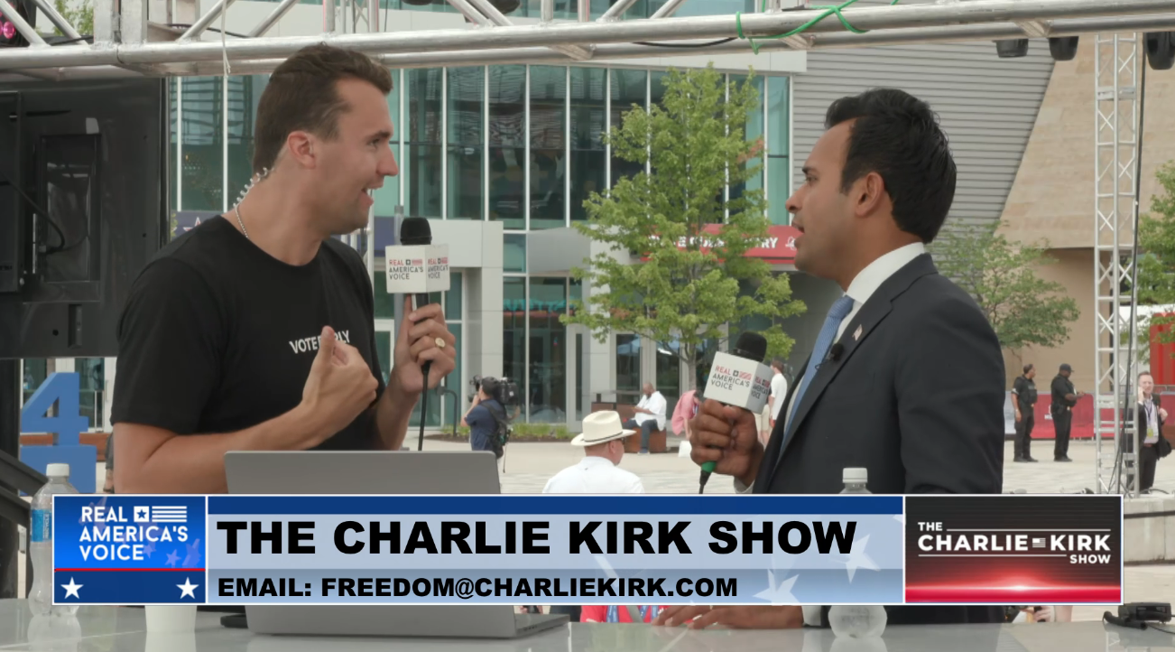 Charlie Kirk: "If you are a man in this country and you don't vote for