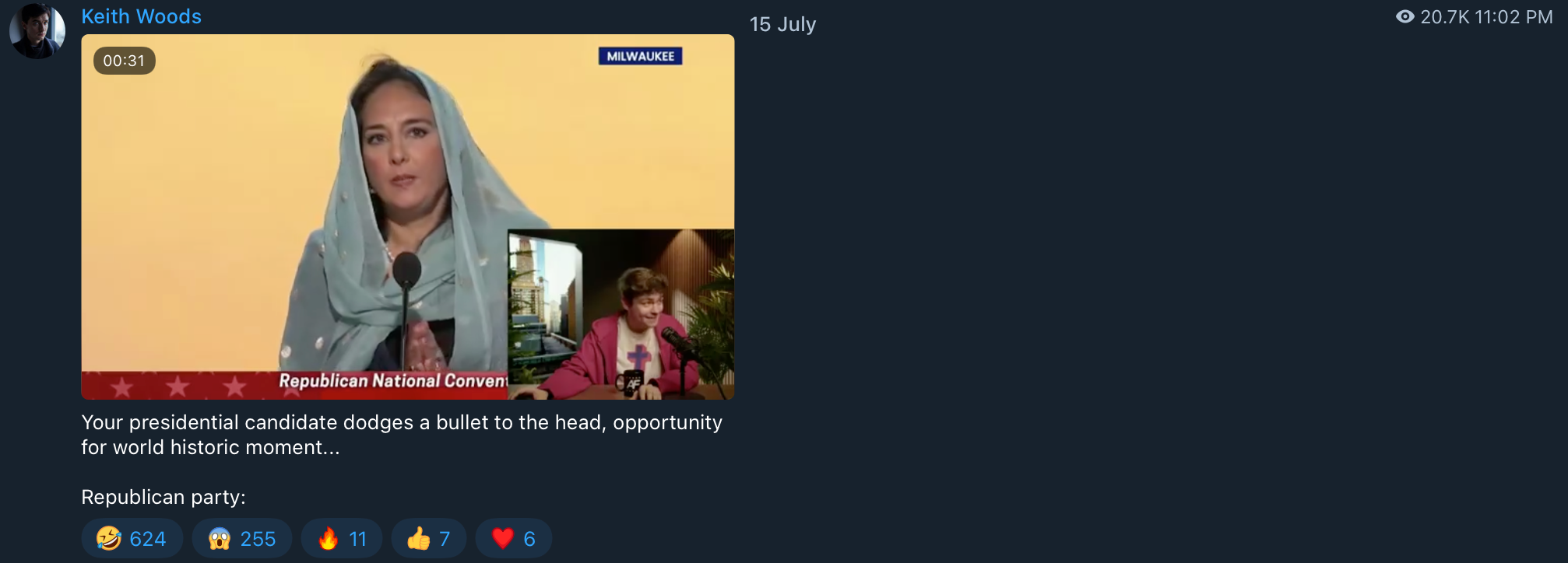 Keith Woods Sikh prayer