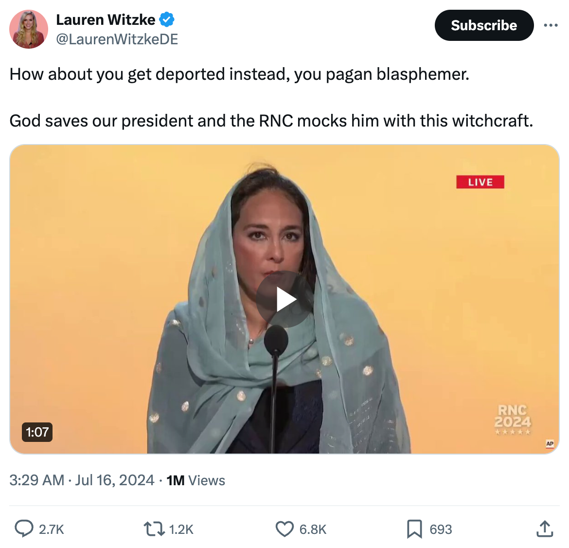 Lauren Witzke Sikh prayer1