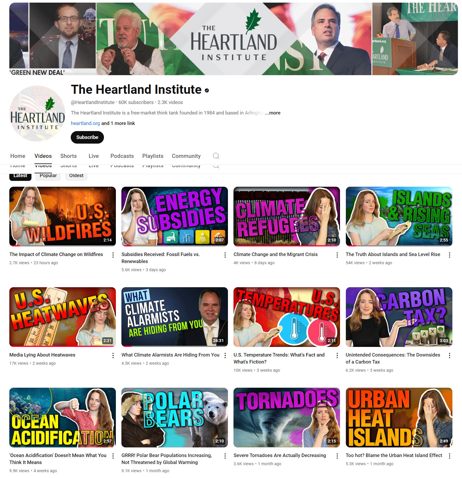 Heartland YT channel