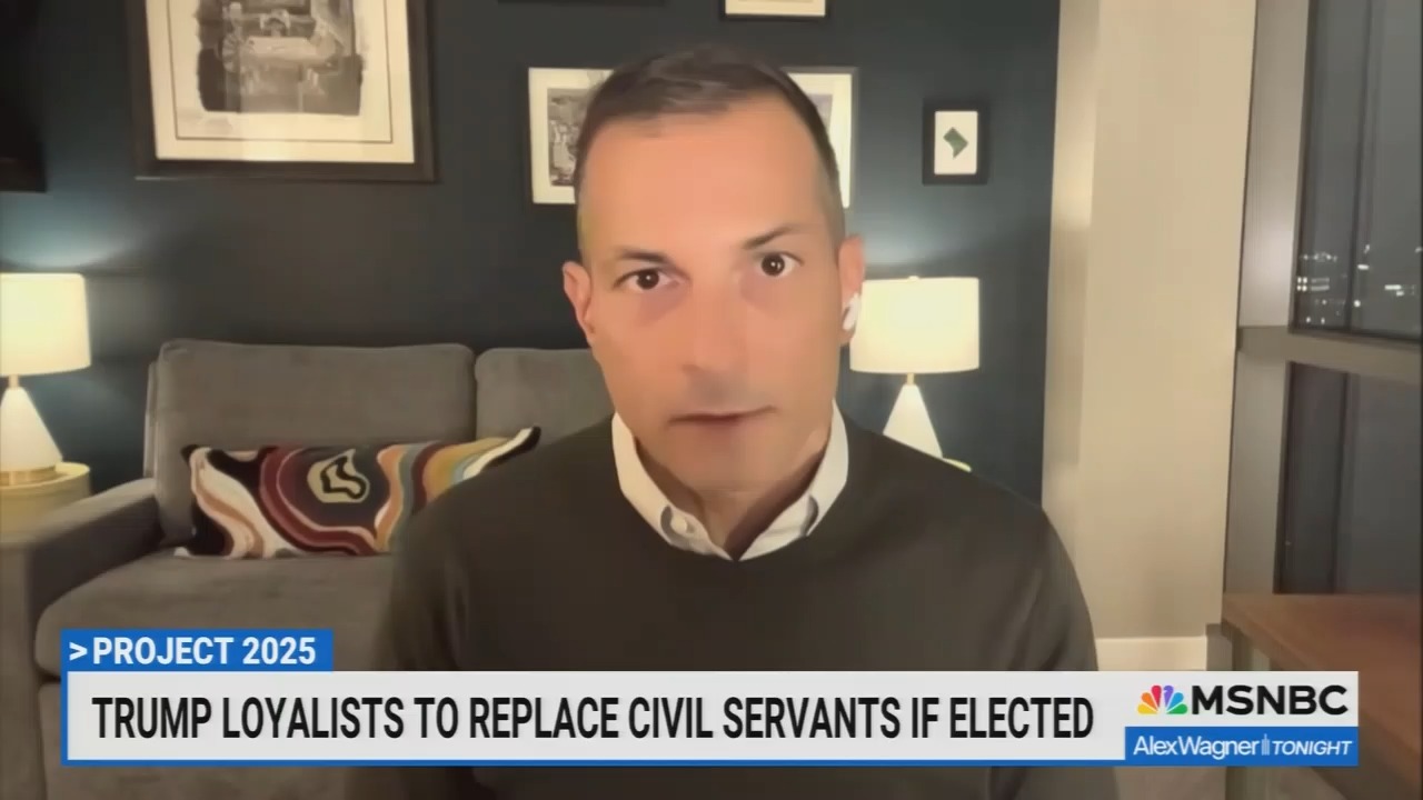 On MSNBC, Angelo Carusone details how Project 2025 is designed to be "a