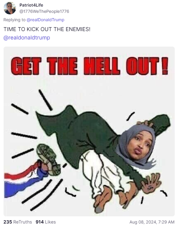 Patriot4Life Ilhan Omar