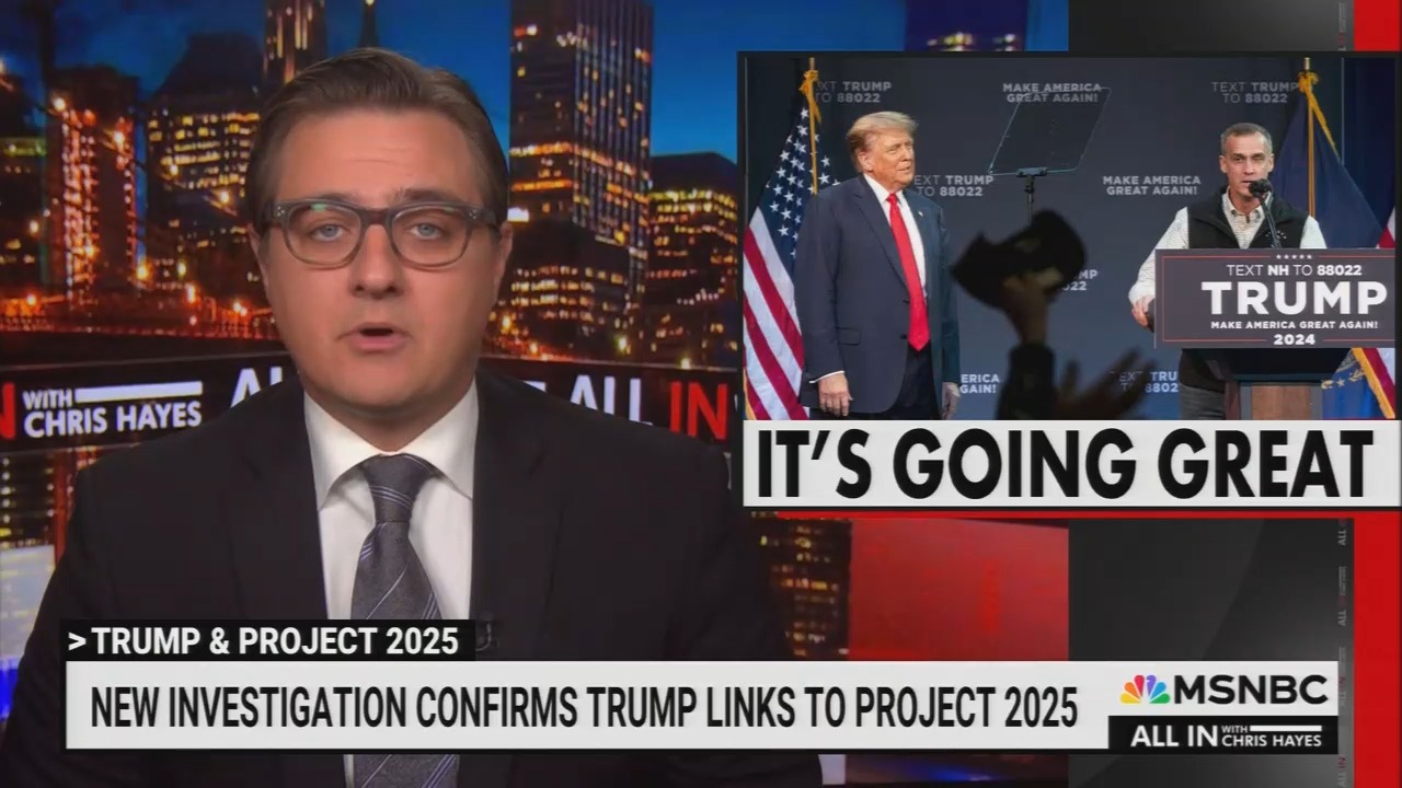 MSNBC's Chris Hayes explains the inextricable links between the Trump ...