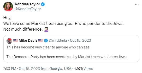 Kandiss Taylor October 15, 2023