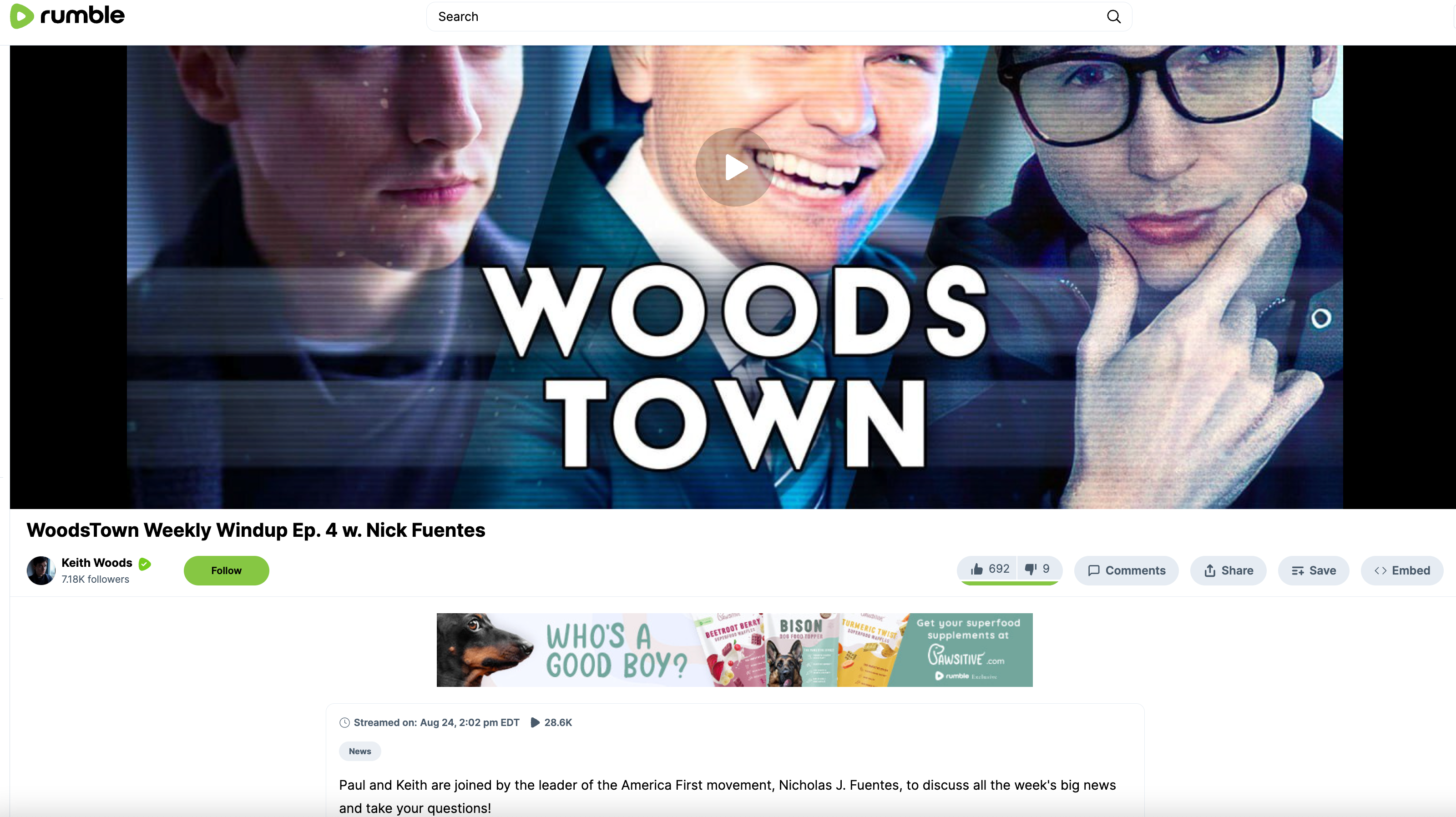 Woods Fuentes Rumble