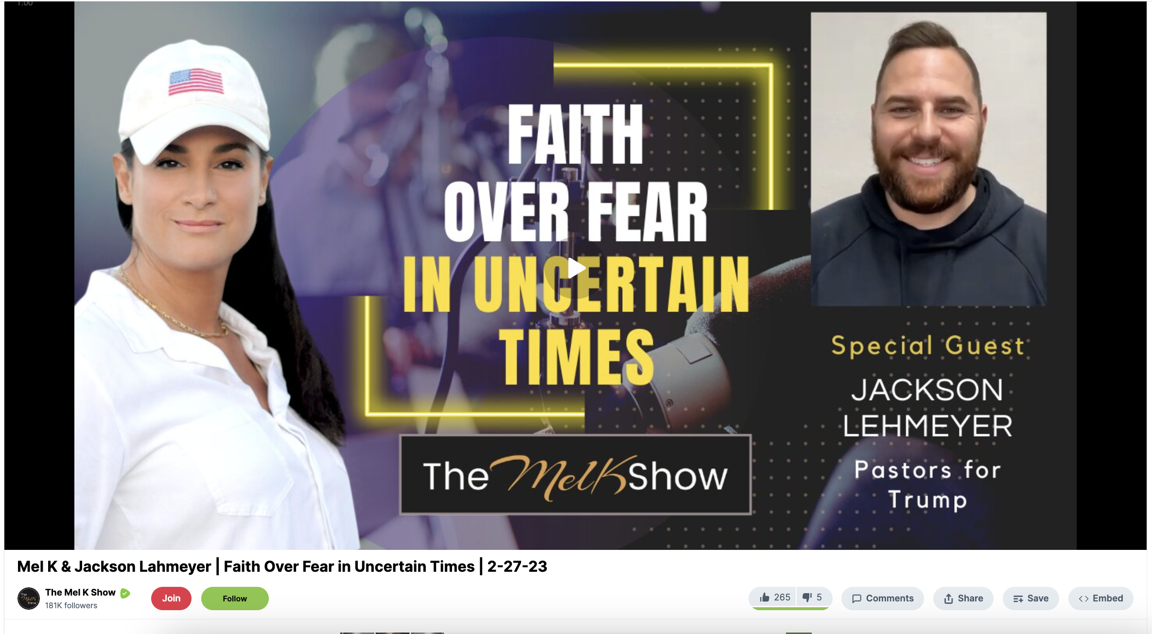 Jackson Lahmeyer Mel K