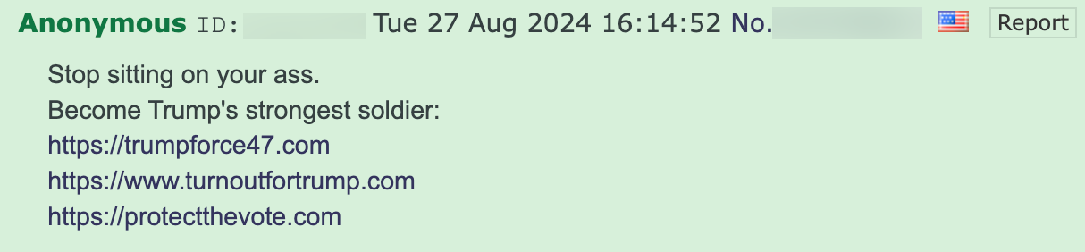 4chan Trump Force 47 post7