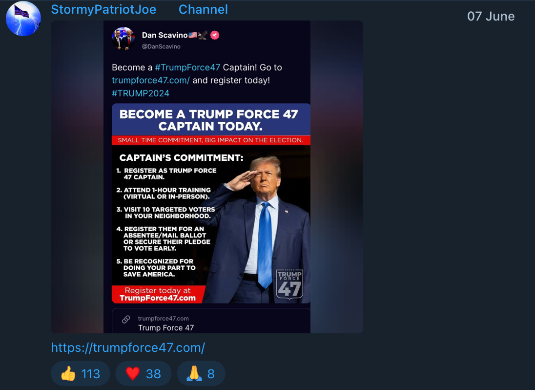 QAnon figure1 Trump Force 47