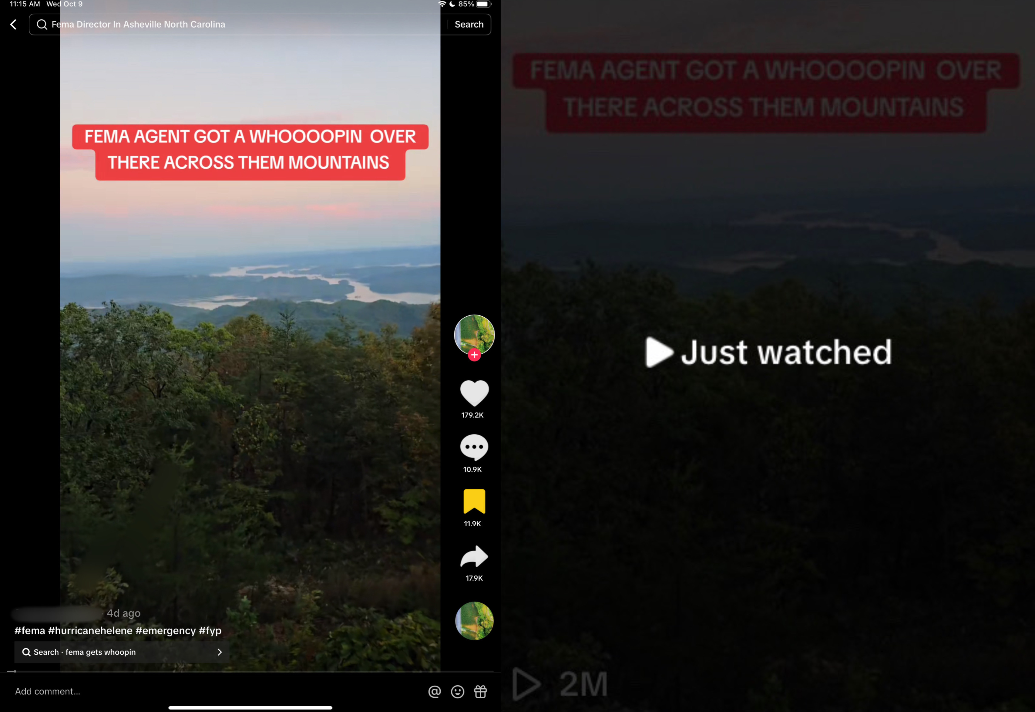 FEMA director got a "whoopin" 