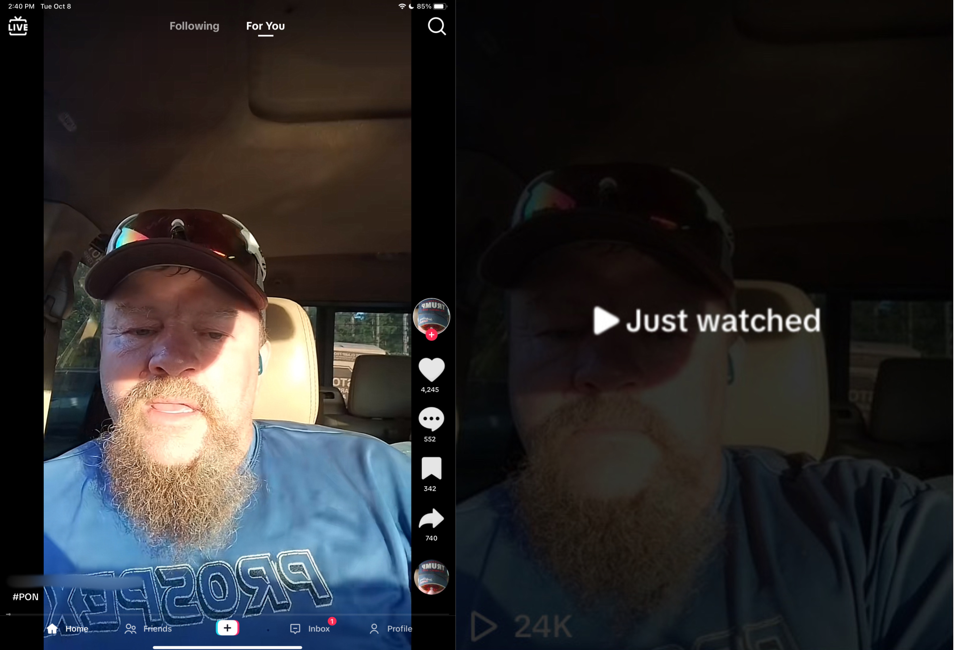 “They just issued evacuation order and when they did, FEMA closed the roads and the bridges. So they announced an evacuation order and FEMA locked the door and said ‘you can’t go nowhere.’”