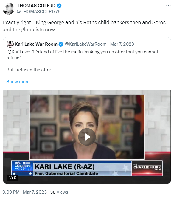 Thomas Cole Rothschilds post