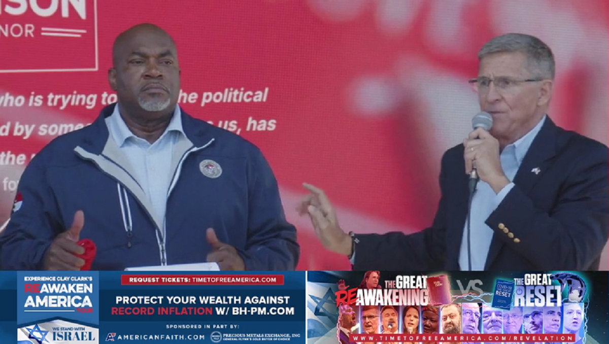 At Team Trumpbacked event, Mark Robinson compares himself fighting the