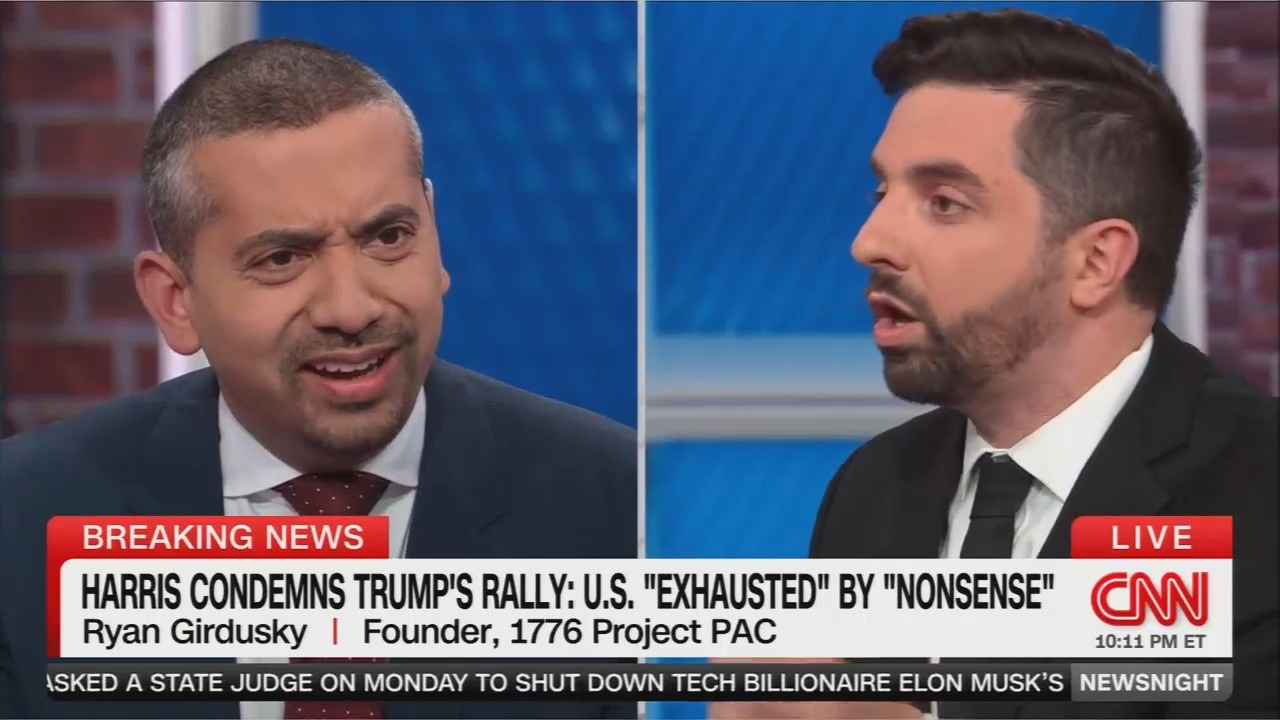 On CNN, Ryan Girdusky launches racist attack on Mehdi Hasan: "I hope
